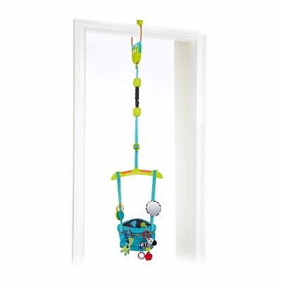 door frame hanging baby bouncer